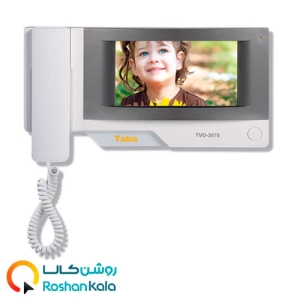 مانیتور درب بازکن تصویری رنگی - صفحه لمسی TVD-3070 تابا الکترونیک