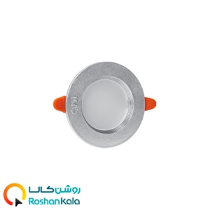 چراغ توکار سولاریس بدنه رنگی 7 وات دایره ای پارس شعاع توس