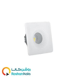 چراغ توکار چشمی 4 وات SMD مربعی پارس شعاع توس