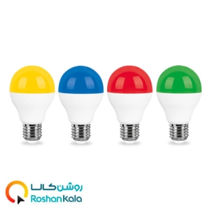 لامپ LED حبابی 7 وات رنگی والانور