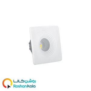 چراغ توکار چشمی 3 وات SMD مربعی پارس شعاع توس