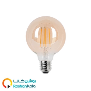 لامپ 8 وات G95 LED فیلامنتی E27 رویالوکس