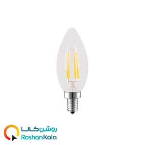 لامپ LED شمعی 6 وات فیلامنتی E14 رویالوکس