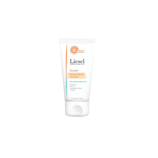 کرم ضدآفتاب پوست چرب و آکنه ای بی رنگ لایسل (SPF 50)
