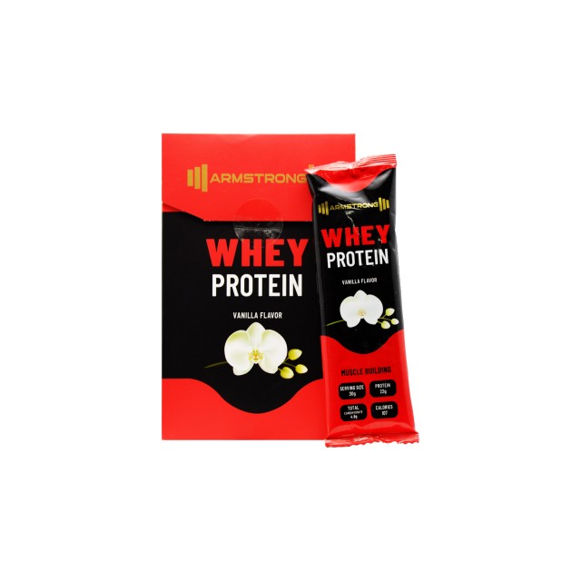 پودر وی پروتئین آرم استرانگ (وانیلی)