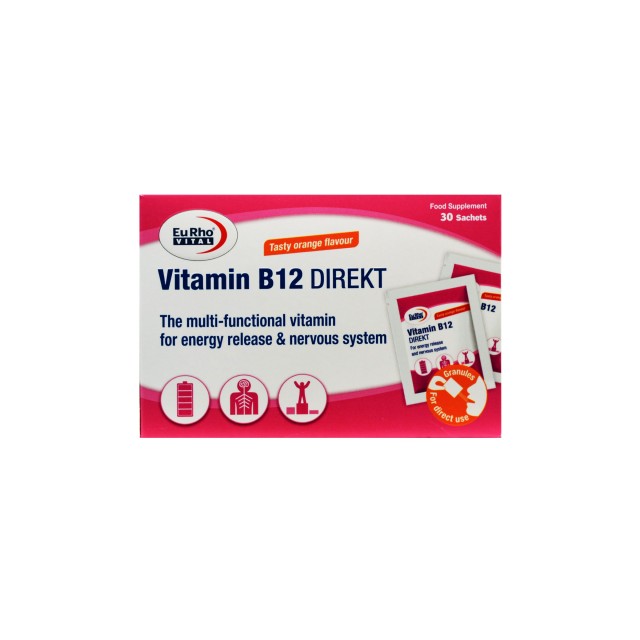 ساشه ویتامین ب12 دایرکت یوروویتال