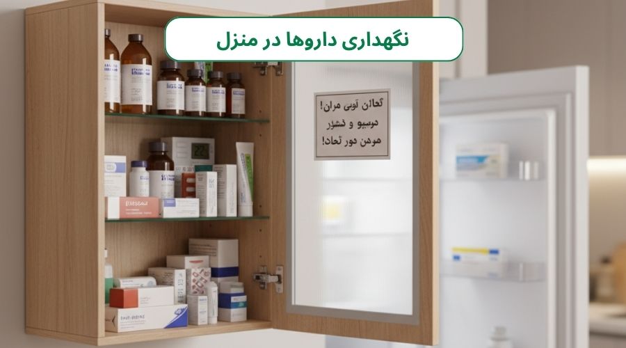 راهنمای نگهداری صحیح داروها در منزل