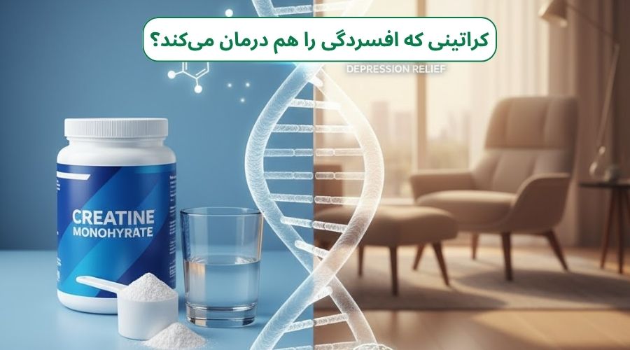 شوکهکننده! کراتینی که برای عضلهسازی میخوردید، افسردگی را هم درمان میکند؟