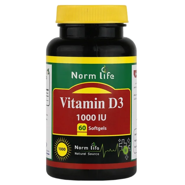 سافت ژل ویتامین د3 1000  نورم لایف