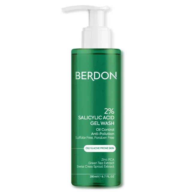 ژل شستشوی پوست چرب و آکنه ای بردون (حاوی سالیسیلیک 2%)