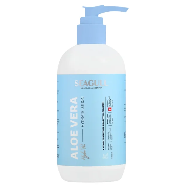 لوسیون مرطوب کننده حاوی عصاره آلوئه ورا سی گل