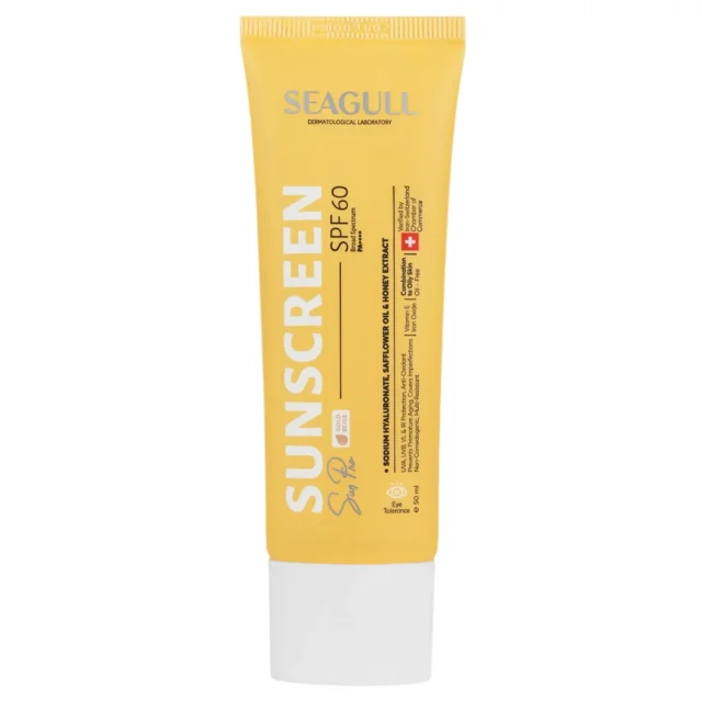 کرم ضدآفتاب فاقد چربی سی گل (SPF60)