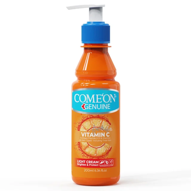 کرم مرطوب کننده کامان (حاوی ویتامین C و E)