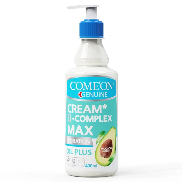 کرم مرطوب کننده پوست خشک پمپی کامان (حاوی عصاره آووکادو )