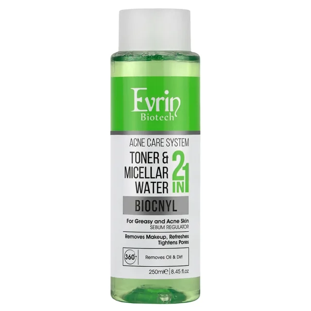 محلول پاک کننده 2 در 1 پوست چرب و دارای آکنه اورین