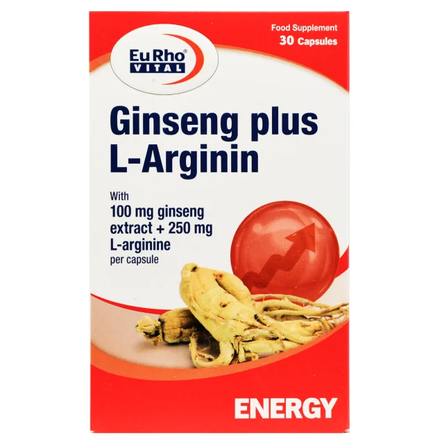 کپسول جنسینگ پلاس ال-آرژنین یوروویتال