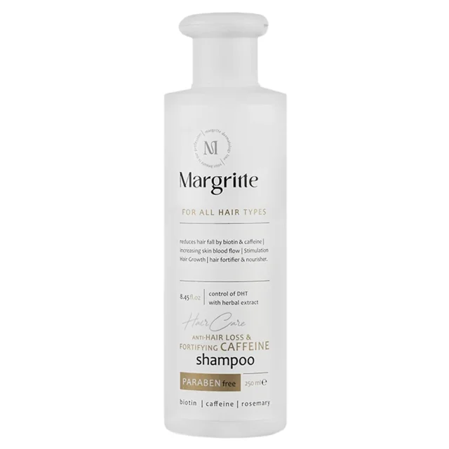 شامپو تقویتی و ضدریزش مارگریت (حاوی کافئین)