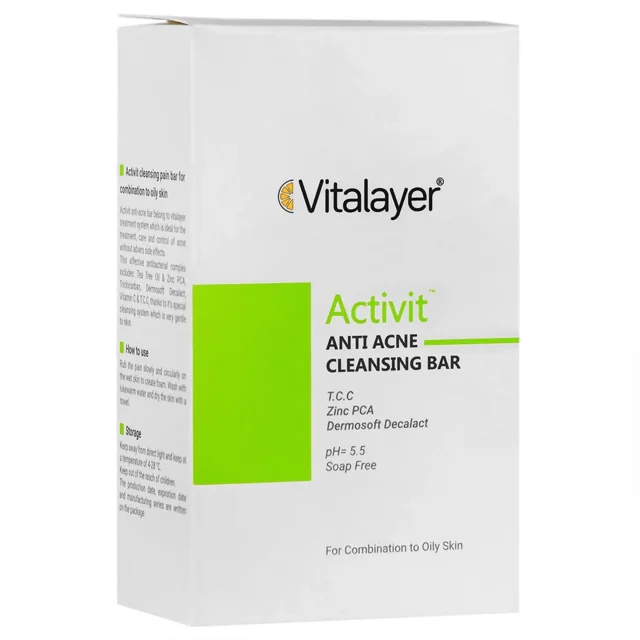 پن پوست چرب و جوشدار ویتالیر (Activit)