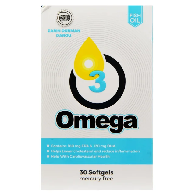 سافت ژل امگا3 زرین اورمان دارو