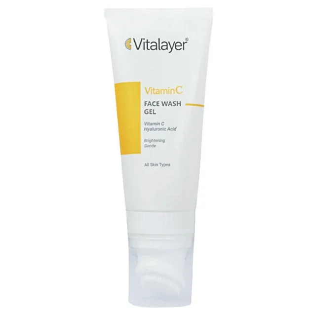 ژل شستشو صورت حاوی ویتامین C ویتالیر