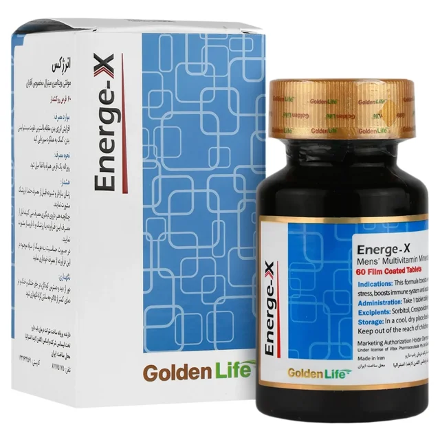 قرص انرژکس گلدن لایف (60 عددی)