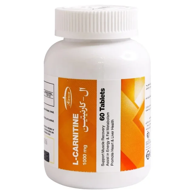 قرص ال کارنیتین 1000میلی گرم کارن (60 عددی)