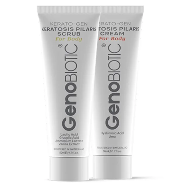 اسکراب و کرم کنترل پوست مرغی ژنوبایوتیک