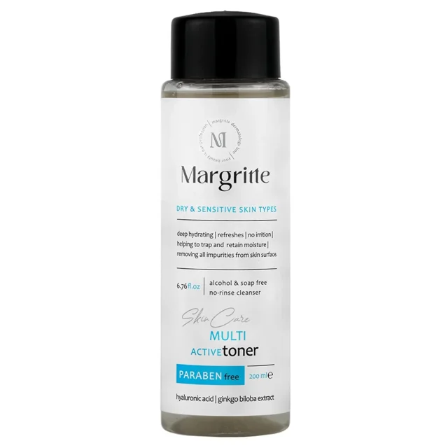 تونر مولتی اکتیو پوست خشک و حساس مارگریت