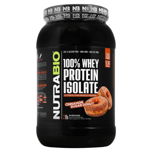 پروتئین وی ایزوله نوترابایو (907 گرمی)