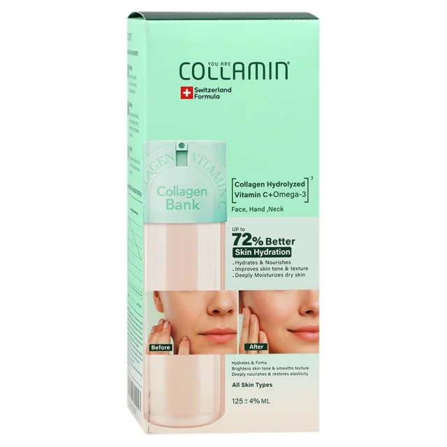 کرم مرطوب کننده کلاژن بانک کلامین