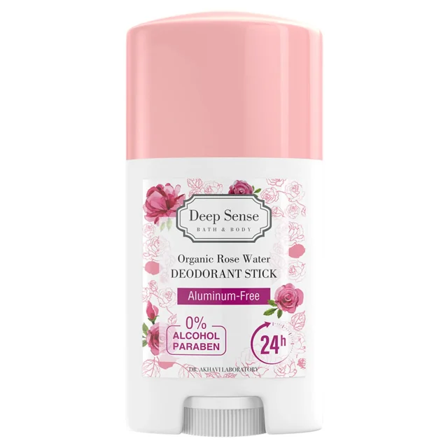 دئودورانت خوشبو کننده بدن رز دیپ سنس (فاقد آلومینیوم)
