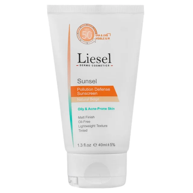 کرم ضدآفتاب پوست چرب و آکنه ای لایسل (SPF 50)