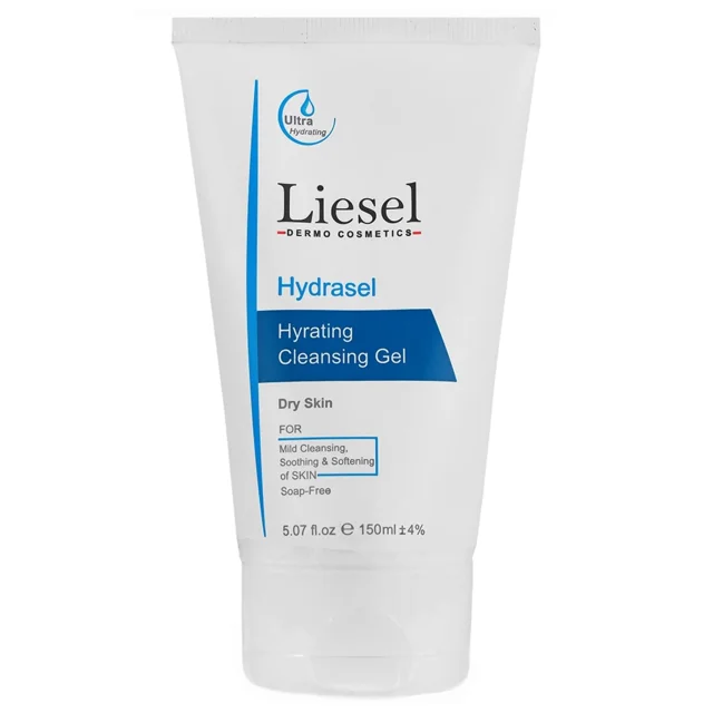 ژل شستشو صورت پوست خشک لایسل (مدل Hydrasel)