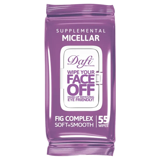 دستمال مرطوب پاک‌کننده آرایش چشم و صورت دافی (Micellar)