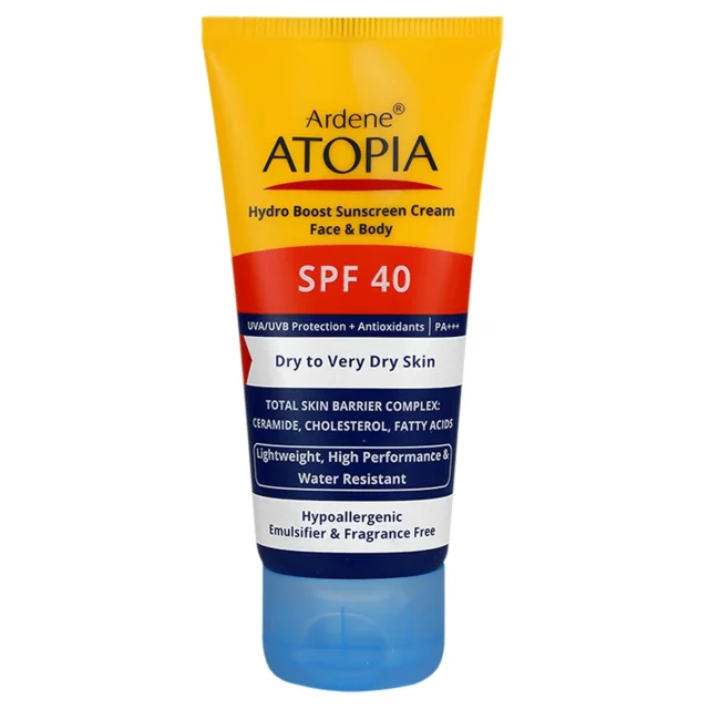 کرم ضدآفتاب رطوبت‌رسان پوست خشک اتوپیا آردن (SPF40)