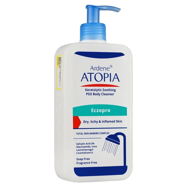 بالم شوینده التیام بخش و لایه بردار پوست بدن آتوپیا آردن