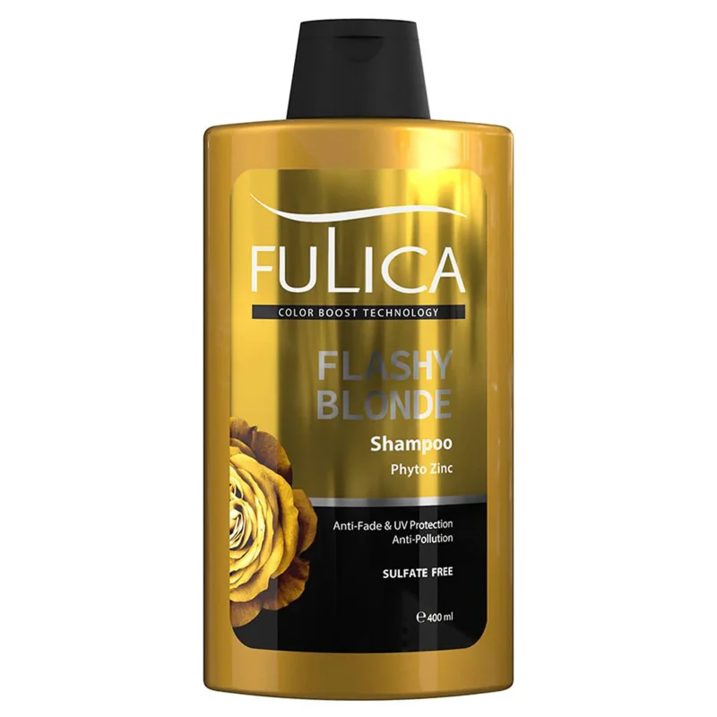 شامپو تثبیت کننده رنگ مو فولیکا (مخصوص موهای بلوند)