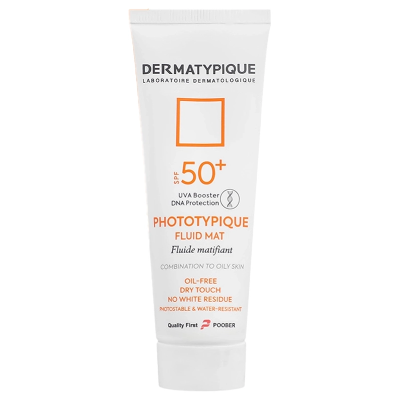 فلوئید ضدآفتاب پوست چرب درماتیپیک (SPF50)