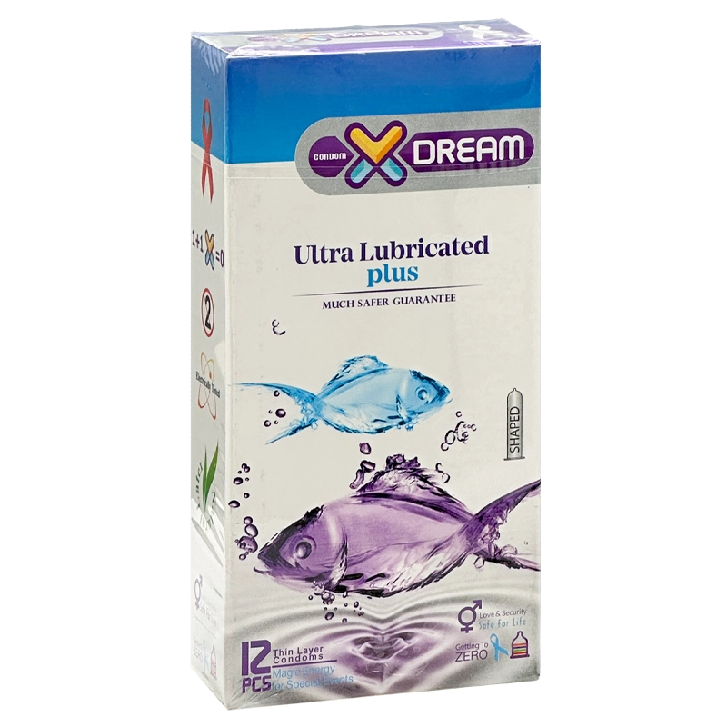 کاندوم ایکس دریم مدل Ultra Lubricated بسته 12 عددی