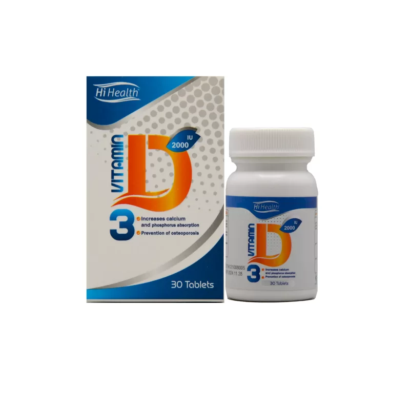 قرص ویتامین د3 های هلث