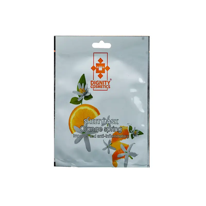 ماسك ورقه‌ای صورت پرتقال ديگنيتی