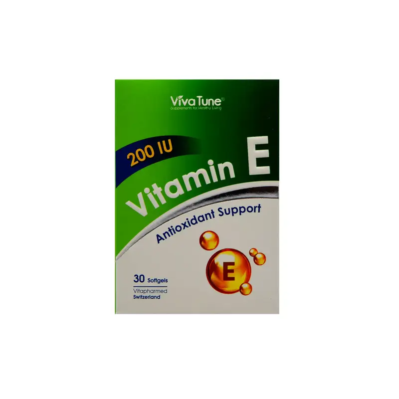 سافت ژل ویتامین ای 200 واحد ویواتیون