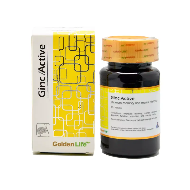 کپسول جینک اکتیو گلدن لایف