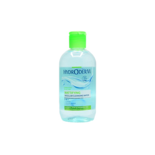 محلول پاککننده ۳ در ۱ صورت پوست چرب و جوشدار هیدرودرم