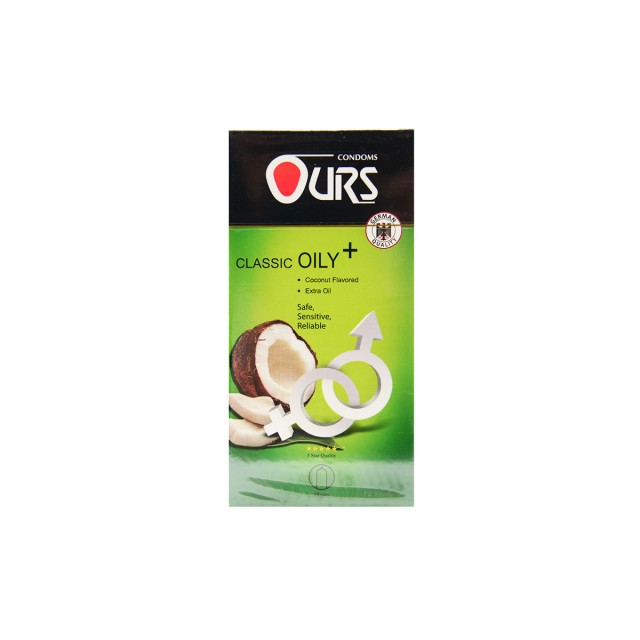 کاندوم روان‌کننده 12 عددی اورس (مدل Classic Oily)