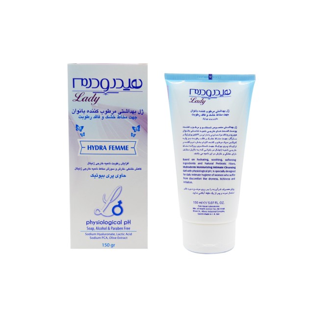 ژل بهداشتی بانوان مرطوب کننده هیدرودرم