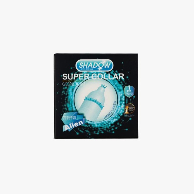 کاندوم شادو مدل Super Collar بسته تک عددی