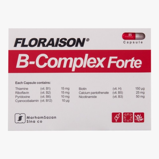 کپسول ب کمپلکس فورت فلوریسون
