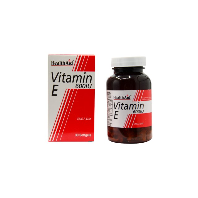 کپسول ویتامین ای 600 واحد هلث اید