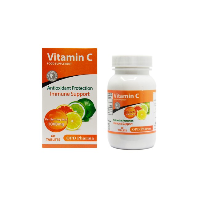 کپسول ویتامین ث 1000 میلی گرم او پی دی فارما